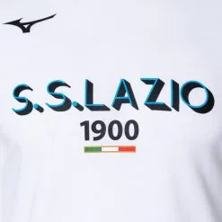 Camiseta Mizuno SS Lazio Fanswear 2022-2023 -tienda de material de futbol camiseta mizuno ss lazio fanswear 2022 2023 white 2