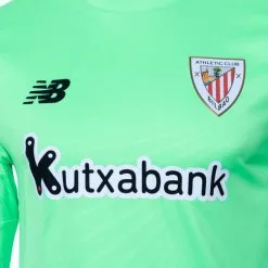 Camiseta New Balance Athletic Club Bilbao Segunda Equipación Portero 2022-2023 -tienda de material de futbol camiseta new balance athletic club bilbao segunda equipacion portero 2022 2023 green 3