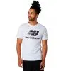 Camiseta New Balance Essentials Stacked Logo -tienda de material de futbol camiseta new balance essentials stacked logo white 0