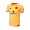 Camiseta Nike Atlético De Madrid Tercera Equipación Stadium 2022-2023 Niño -tienda de material de futbol camiseta nike atletico de madrid tercera equipacion stadium 2022 2023 nino peach cream atomic orange laser crimson 0