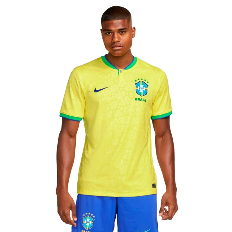 Camiseta Nike Brasil Primera Equipación Stadium Mundial Qatar 2022 5 Camiseta Nike Brasil Primera Equipación Stadium Mundial Qatar 2022 - Imagen 3