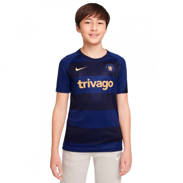 Camiseta Nike Chelsea FC Pre-Match 2021-2022 Niño 3 Camiseta Nike Chelsea FC Pre-Match 2021-2022 Niño