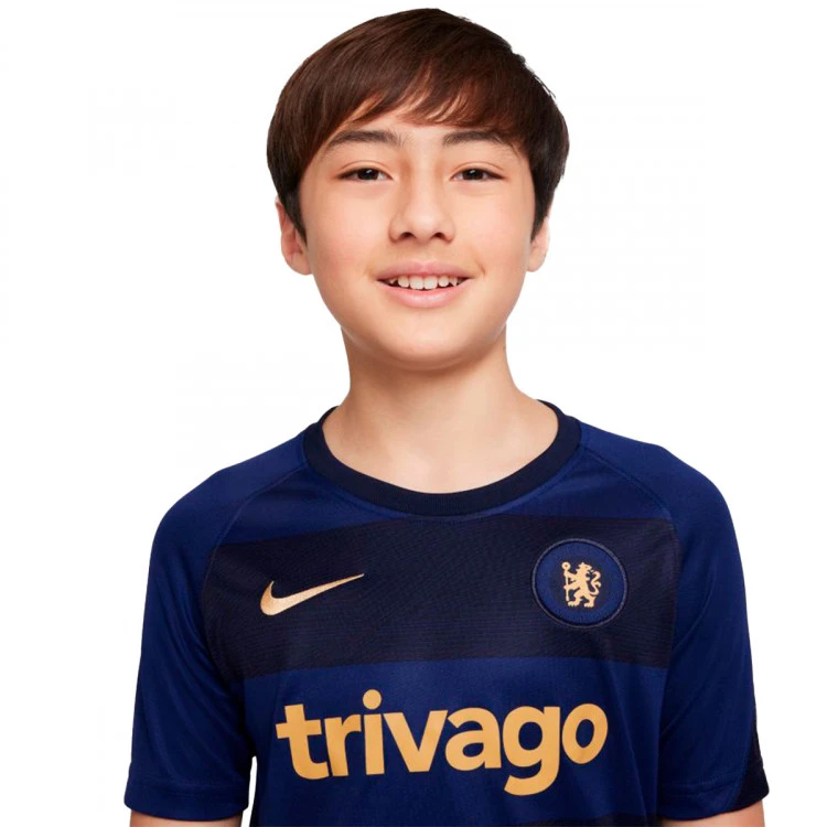 Camiseta Nike Chelsea FC Pre-Match 2021-2022 Niño 5 Camiseta Nike Chelsea FC Pre-Match 2021-2022 Niño - Imagen 3