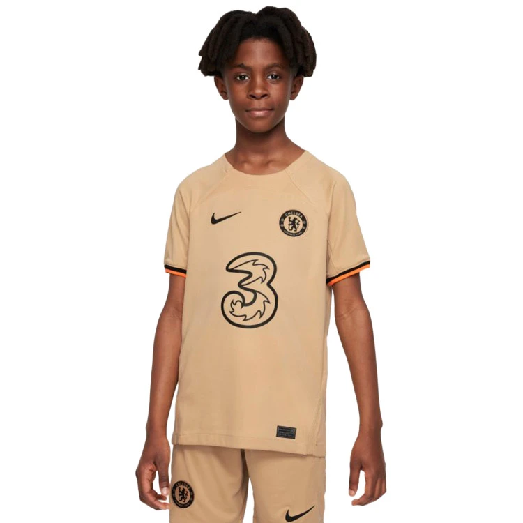 Camiseta Nike Chelsea FC Tercera Equipación Stadium 2022-2023 Niño 3 Camiseta Nike Chelsea FC Tercera Equipación Stadium 2022-2023 Niño