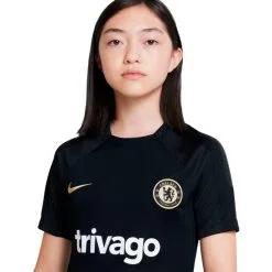Camiseta Nike Chelsea FC Training 2022-2023 Niño -tienda de material de futbol camiseta nike chelsea fc training 2022 2023 nino black sesame 2