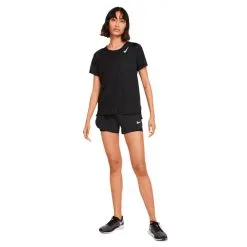 Camiseta Nike Dri-Fit Race Mujer -tienda de material de futbol camiseta nike dri fit race mujer black 2