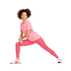 Camiseta Nike Dri-Fit Swoosh Mujer -tienda de material de futbol camiseta nike dri fit swoosh mujer coral chalk pure heather white 3