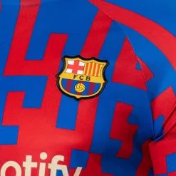 Camiseta Nike FC Barcelona Pre-Match 2022-2023 -tienda de material de futbol camiseta nike fc barcelona pre match 2022 2023 signal blue obsidian university red 2