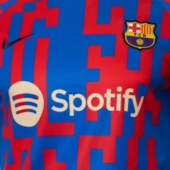 Camiseta Nike FC Barcelona Pre-Match 2022-2023 -tienda de material de futbol camiseta nike fc barcelona pre match 2022 2023 signal blue obsidian university red 4