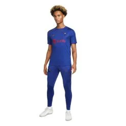 Camiseta Nike FC Barcelona Training 2022-2023 -tienda de material de futbol camiseta nike fc barcelona training 2022 2023 deep royal blue noble red 3