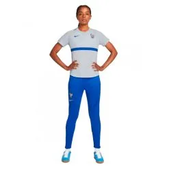 Camiseta Nike Francia Training Euro 2022 Mujer -tienda de material de futbol camiseta nike francia training euro 2022 mujer football grey hyper cobalt 3
