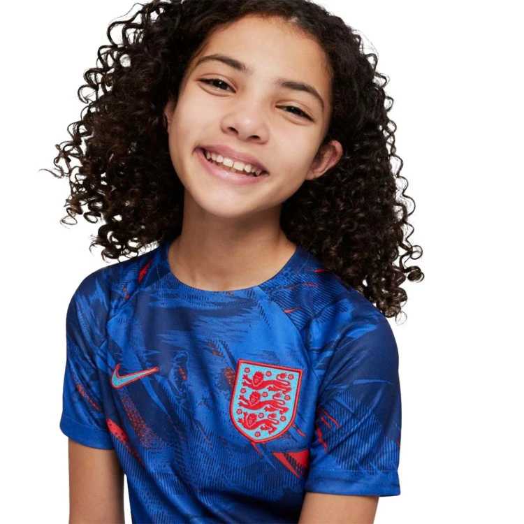 Camiseta Nike Inglaterra Pre-Match Mundial Qatar 2022 Niño 5 Camiseta Nike Inglaterra Pre-Match Mundial Qatar 2022 Niño - Imagen 3