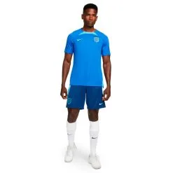 Camiseta Nike Inglaterra Training Mundial Qatar 2022 -tienda de material de futbol camiseta nike inglaterra training mundial qatar 2022 game royal blue fury 3