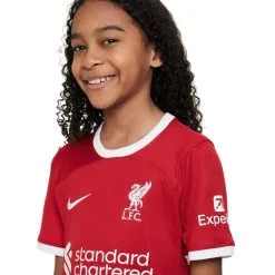 Camiseta Nike Liverpool FC Primera Equipación 2023-2024 Niño 12 Camiseta Nike Liverpool FC Primera Equipación 2023-2024 Niño -tienda de material de futbol camiseta nike liverpool fc primera equipacion 2023 2024 nino gym redwhite full sponsor 4