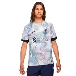 Camiseta Nike Liverpool FC Segunda Equipación Stadium 2022-2023 -tienda de material de futbol camiseta nike liverpool fc segunda equipacion stadium 2022 2023 white 5
