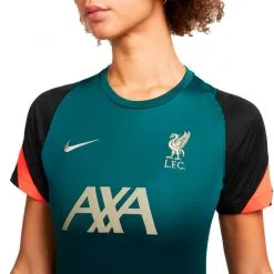 Camiseta Nike Liverpool FC Training 2021-2022 Mujer -tienda de material de futbol camiseta nike liverpool fc training 2021 2022 mujer dark atomic teal bright crimson 2