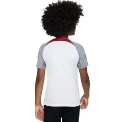 Camiseta Nike Liverpool FC Training 2022-2023 Niño -tienda de material de futbol camiseta nike liverpool fc training 2022 2023 nino white smoke grey tough red full spon plyr 1