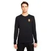 Camiseta Nike FC Ls Seasonal Graphic FZ -tienda de material de futbol camiseta nike m nk fc ls seasonal grph tee black black 0