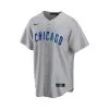 Camiseta Nike MLB Chicago Cubs Official Replica Road Jersey -tienda de material de futbol camiseta nike mlb chicago cubs nike official replica road jersey grey 0