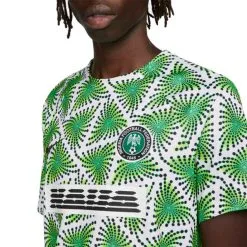 Camiseta Nike Nigeria Pre-Match Mundial Qatar 2022 8 Camiseta Nike Nigeria Pre-Match Mundial Qatar 2022 -tienda de material de futbol camiseta nike nigeria pre match mundial qatar 2022 green strike green spark black 2