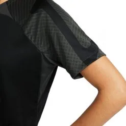Camiseta Nike Dri-Fit Strike Mujer -tienda de material de futbol camiseta nike nike strke top br 21 blackdk smoke grey white 3