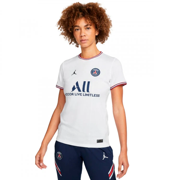 Camiseta Nike Paris Saint-Germain FC Cuarta Equipación Stadium 2021-2022 Mujer 5 Camiseta Nike Paris Saint-Germain FC Cuarta Equipación Stadium 2021-2022 Mujer - Imagen 3