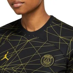 Camiseta Nike Paris Saint-Germain FC Cuarta Equipación Stadium 2022-2023 Mujer -tienda de material de futbol camiseta nike paris saint germain fc cuarta equipacion stadium 2022 2023 mujer black tour yellow 4