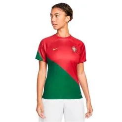 Camiseta Nike Portugal Primera Equipación Stadium Mundial Qatar 2022 Mujer -tienda de material de futbol camiseta nike portugal primera equipacion stadium mundial qatar 2022 mujer pepper red gold dart 2