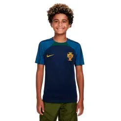 Camiseta Nike Portugal Training Mundial Qatar 2022 Niño