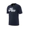 Camiseta Nike Sportswear Just Do It Swoosh -tienda de material de futbol camiseta nike sportswear obsidian white 0