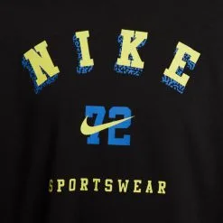 Camiseta Nike Sportswear Oversize Mujer -tienda de material de futbol camiseta nike sportswear oversize mujer black 3