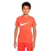 Camiseta Nike Sportswear Repeat Swoosh Niño -tienda de material de futbol camiseta nike sportswear repeat swoosh nino crimson white 0