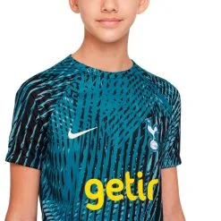Camiseta Nike Tottenham Hotspur FC Pre-Match 2022-2023 Niño -tienda de material de futbol camiseta nike tottenham hotspur fc pre match 2022 2023 nino riftblue worn blue black 2
