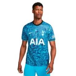 Camiseta Nike Tottenham Hotspur FC Tercera Equipación Stadium 2022-2023 -tienda de material de futbol camiseta nike tottenham hotspur fc tercera equipacion stadium 2022 2023 dark turquoise black 2