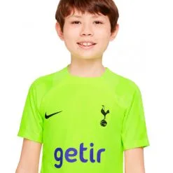 Camiseta Nike Tottenham Hotspur FC Training 2022-2023 Niño -tienda de material de futbol camiseta nike tottenham hotspur fc training 2022 2023 nino volt 2