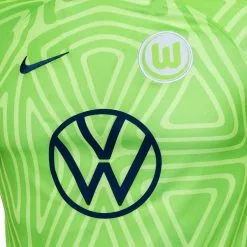 Camiseta Nike VFL Wolfsburgo Primera Equipación Stadium 2022-2023 Niño -tienda de material de futbol camiseta nike vfl wolfsburgo primera equipacion 2022 2023 nino sub lime coastal blue 4