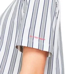 Camiseta Nike PSG X Jordan Fanswear Mujer -tienda de material de futbol camiseta nike w j psg gfx tee white stealth 3