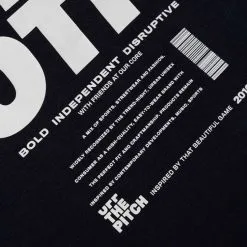 Camiseta Off The Pitch Fraction Slim Fit -tienda de material de futbol camiseta off the pitch fraction slim fit black 2