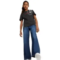 Camiseta Puma AC Milan Fanswear 2022-2023 Niño -tienda de material de futbol camiseta puma ac milan fanswear 2022 2023 nino black tango red 2