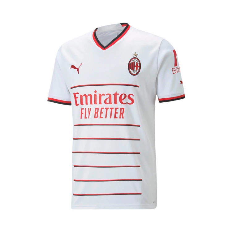 Camiseta Puma AC Milan Segunda Equipación Replica 2022-2023 Niño 3 Camiseta Puma AC Milan Segunda Equipación Replica 2022-2023 Niño