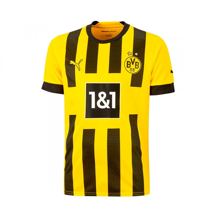 Camiseta Puma Borussia Dortmund Primera Equipación Replica 2022-2023 Niño 3 Camiseta Puma Borussia Dortmund Primera Equipación Replica 2022-2023 Niño