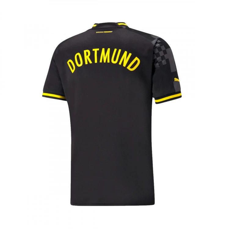 Camiseta Puma Borussia Dortmund Segunda Equipación Replica 2022-2023 Niño 4 Camiseta Puma Borussia Dortmund Segunda Equipación Replica 2022-2023 Niño - Imagen 2