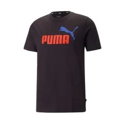 Camiseta Puma Essentials+ 2 Col Logo -tienda de material de futbol camiseta puma essentials 2 col logo black warm earth 5