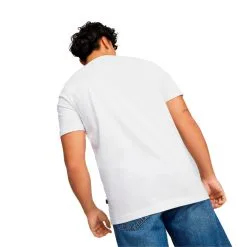 Camiseta Puma Essentials+ 2 Col Small Logo -tienda de material de futbol camiseta puma essentials 2 col small logo white dark night 1