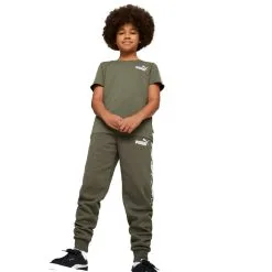 Camiseta Puma Essentials Tape Camo Niño -tienda de material de futbol camiseta puma essentials tape camo nino green moss 3