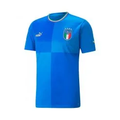 Camiseta Puma Italia Primera Equipación Replica 2022-2023 Niño