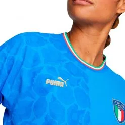 Camiseta Puma Italia Primera Equipación Match Euro 2022 Mujer 11 Camiseta Puma Italia Primera Equipación Match Euro 2022 Mujer -tienda de material de futbol camiseta puma italia primera equipacion euro 2022 mujer blue 3