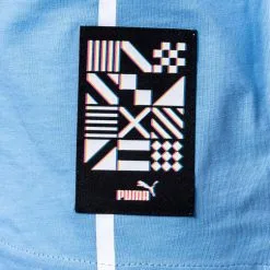 Camiseta Puma Manchester City FC Fanswear 2022-2023 -tienda de material de futbol camiseta puma manchester city fc fanswear 2022 2023 azul cielo 3