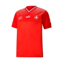 Camiseta Puma Suiza Primera Equipación Mundial Qatar 2022