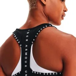 Camiseta Under Armour Knockout Tank Mujer -tienda de material de futbol camiseta under armour knockout tank mujer black white 2